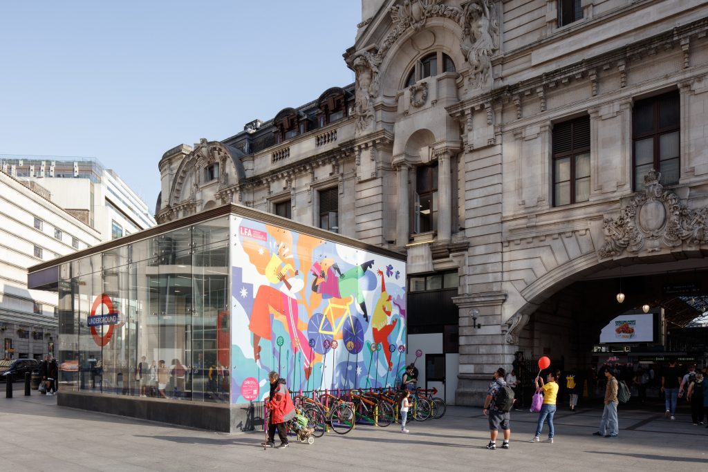 LFA & Network Rail reveal ‘Over Here’ by Iain Jamieson and Zoë Power